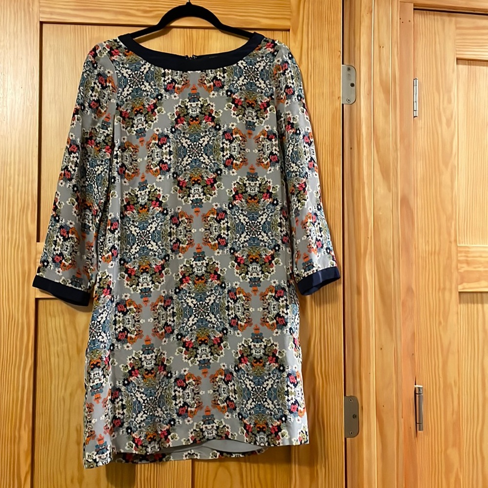 Silk JCrew dress.  Size 8